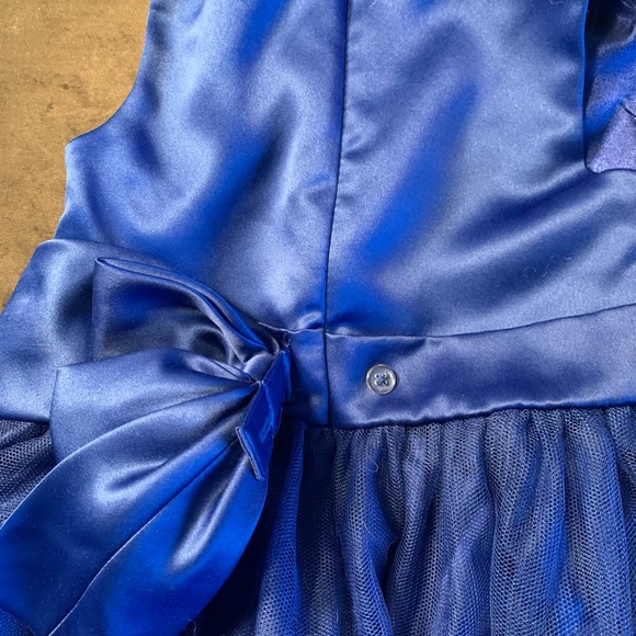 Gymboree royal blue holiday dress with jewels size 5 - Picture 8 of 8